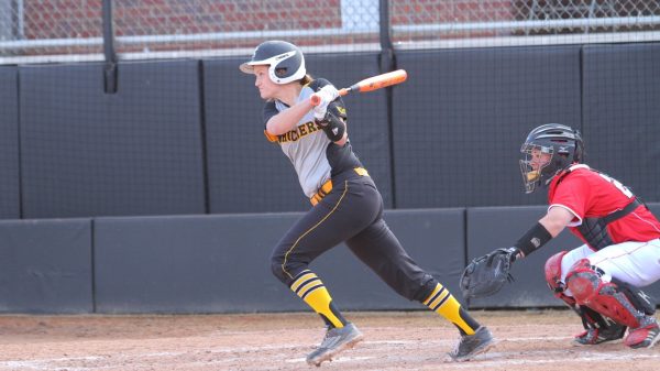 Erin Carney during her time playing for WSU