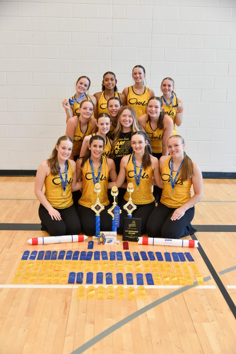 The GPHS Dance Team poses with their UDA Summer Camp Awards.