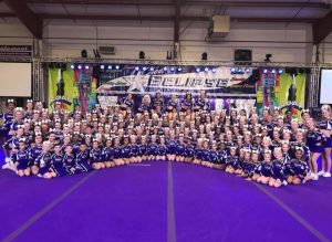 Cheer Eclipse Athletes in 2018. 